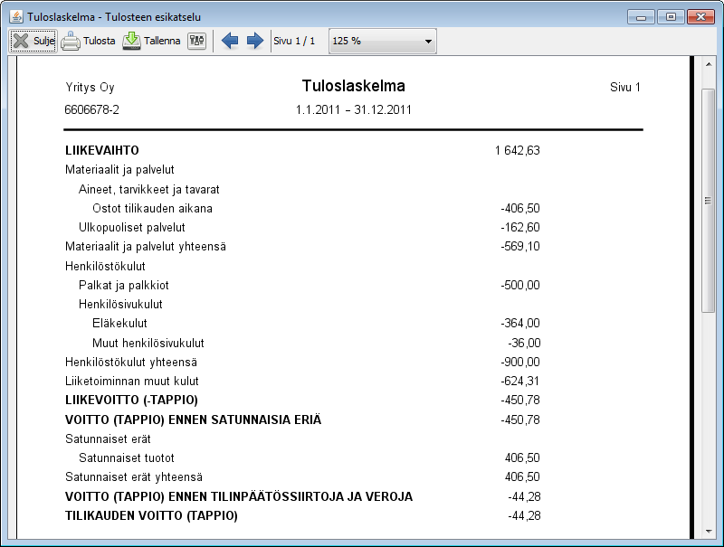 Kuvakaappauksia Tilitin Kuvakaappauksia Tilitin